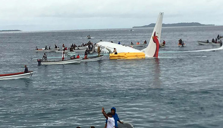 पायलट की गलती से हुआ हादसा, समुद्र में समा गया बोइंग विमान 
