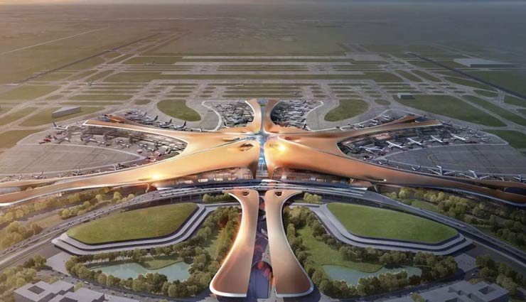 चीन में बना दुनिया का सबसे बड़ा हवाईअड्डा, खर्चा जान उड़ जाएंगे आपके होश 