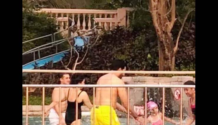जन्मदिन पर ऐश्वर्या ने पूल में की मस्ती, बोल्ड आउटफिट आई नजर, तस्वीरे वायरल