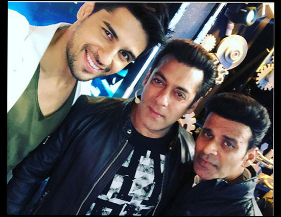 बिग बॉस 11 : 'अय्यारी' की टीम पहुंची सलमान खान के शो पर, शेयर की तस्वीर