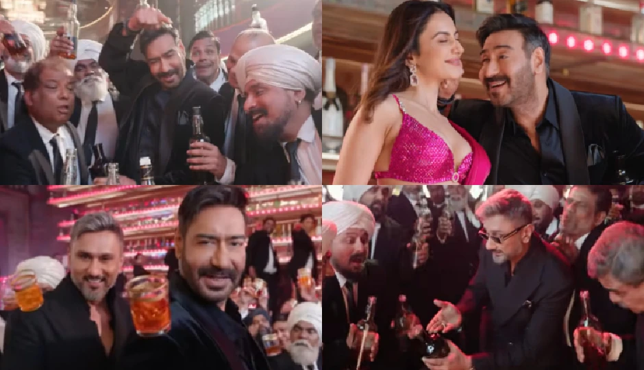 ‘दे दे प्यार दे 2’ का गाना ‘झूम शराबी’ बना इंटरनेट सेंसेशन: अजय देवगन ने कंधे पर गिलास रख कर मचाया धमाल, बॉबी देओल से हुई तुलना