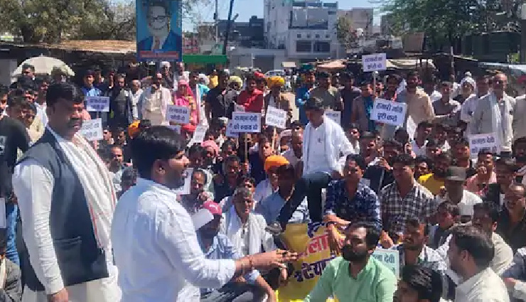 राजस्थान: कमला देवी की हत्या को लेकर प्रदर्शन, आरोपी को फांसी देने की मांग, ग्रामीण बोले- मर्डर में अन्य लोगों का भी हाथ