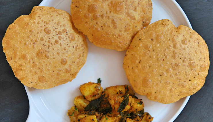 ajwain ki pudi,ajwain ki pudi recipe,hunger struck,food,ajwain puri with aloo,easy recipe