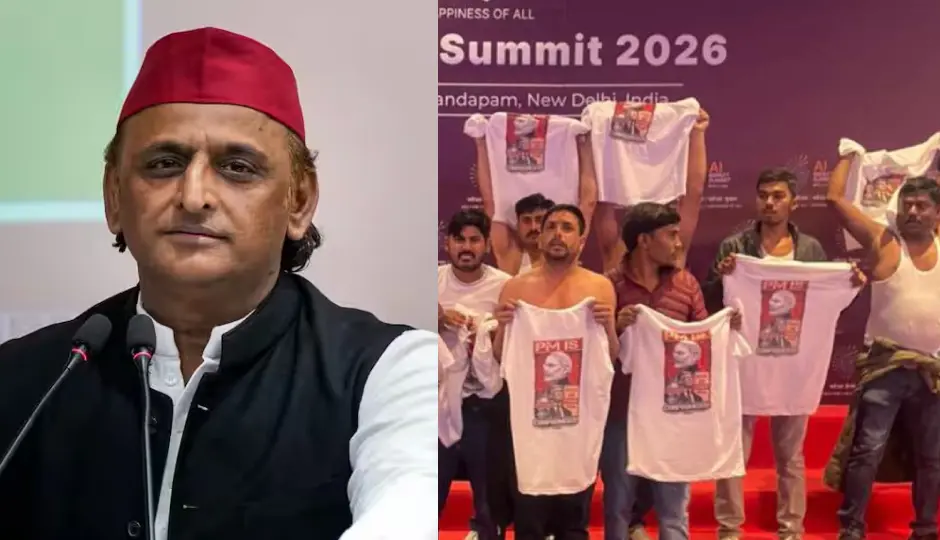एआई समिट में यूथ कांग्रेस के विरोध पर सपा की आपत्ति, बोली—‘विदेशी मेहमानों के सामने ऐसा प्रदर्शन ठीक नहीं’