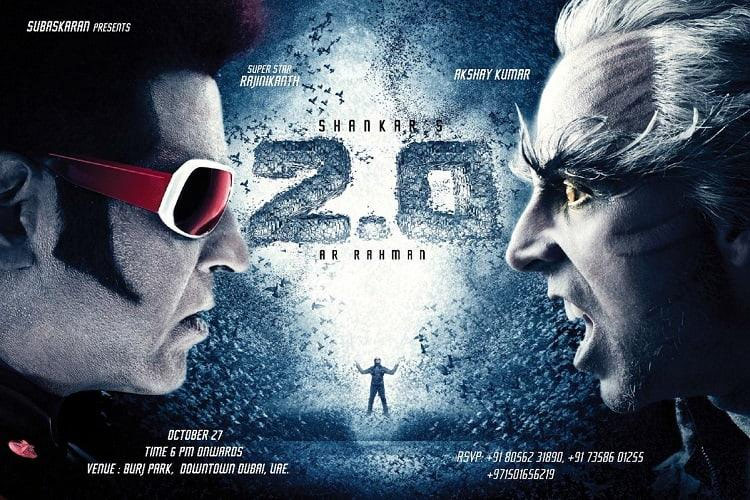 rajinikanth,Akshay Kumar,2.0,entertainment,gossips