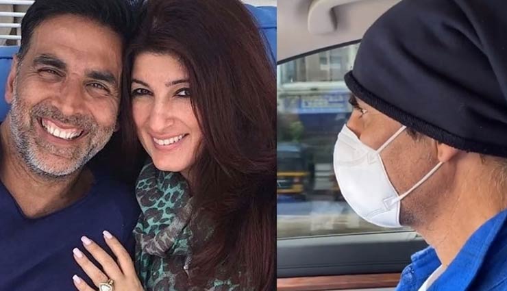Akshay Kumar Spotted Taking Wife Twinkle Khanna To Hospital