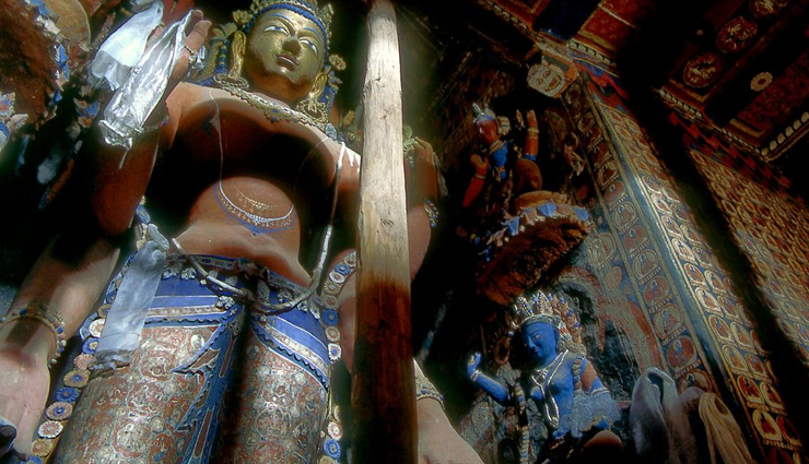 monasteries in north india,north india,alchi monastery,chemrey monastery,dhankar monastery,diskit,hemis monastery