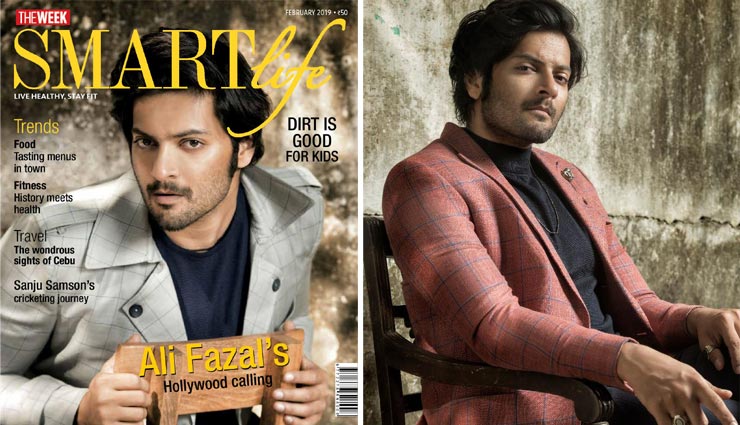 हॉलीवुड में सक्रियता के चलते स्मार्ट लाइफ मैगजीन के कवर पर छाए अली फजल