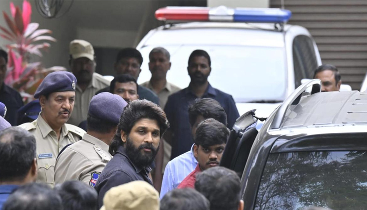 संध्या थिएटर भगदड़ मामला: पूछताछ के लिए चिक्कड़पल्ली पुलिस के समक्ष पेश हुए अल्लू अर्जुन
