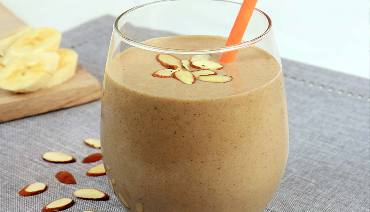 बादाम बनाना स्मूदी : जल्द से जल्द जोड़ लें इस हेल्दी ड्रिंक से नाता, नजर आएंगे फायदे ही फायदे #Recipe almond banana smoothie,almond banana smoothie benefit,almond banana smoothie healthy,almond banana smoothie tasty,almond banana smoothie ingredients,almond banana smoothie recipe,almond banana smoothie healthy drink,almond banana smoothie energy,almond banana smoothie summer