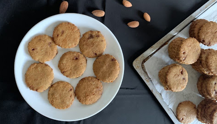 Recipe - Almond Jaggery Cookies For Perfect Tea Time