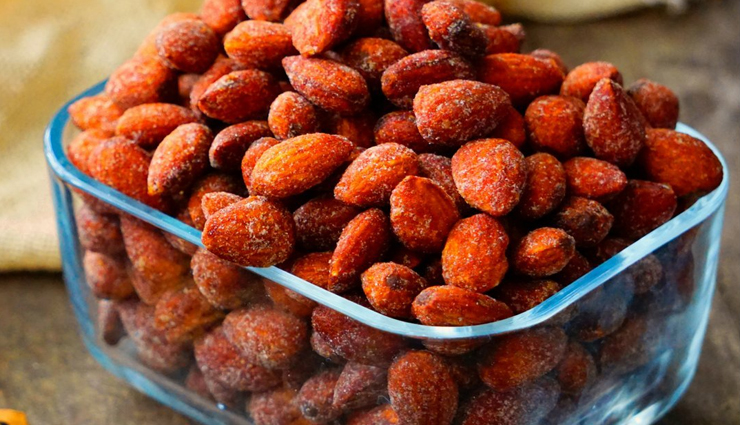honey roasted almonds in air fryer,honey roasted almonds without oven,honey roasted almonds in microwave,honey roasted almonds nutrition,honey roasted almonds healthy,honey roasted almonds recipe,diy honey roasted almonds,Almonds,hunger struck,food