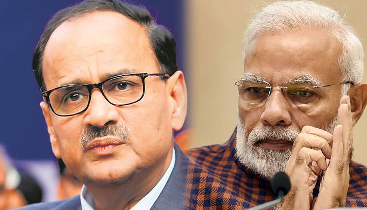 आलोक वर्मा को पद से हटाए जाने पर विपक्षी दलों का PM मोदी पर हमला कहा - जांच से बहुत डरते हैं