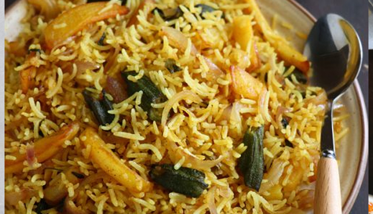 aloo bhindi pulao,aloo bhindi pulao recipe,easy recipes,hunger struck,food