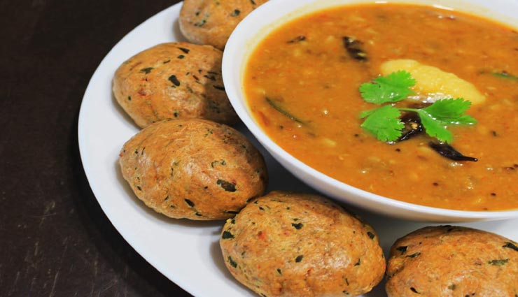 बाटी के साथ ले आलू चोखा का स्वाद #Recipe