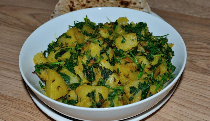 aloo methi,aloo recipe,main course recipe