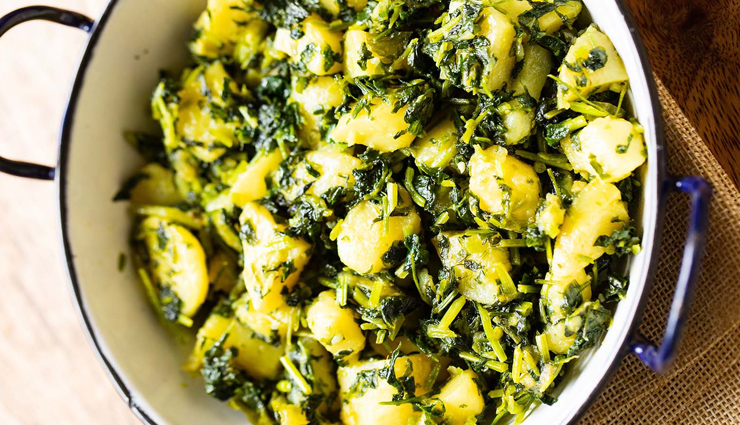 Recipe- Simple To Cook Dry Aloo Methi