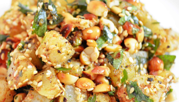 Navratri Recipe- Aloo Moongphali Ki Sabzi For Festival