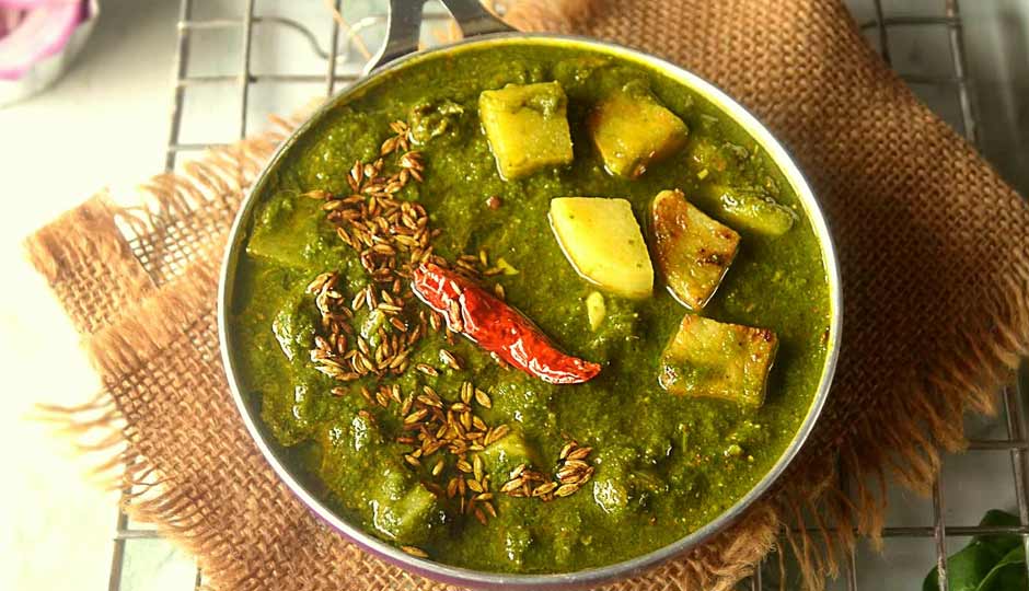 Delicious Aloo Palak Recipe