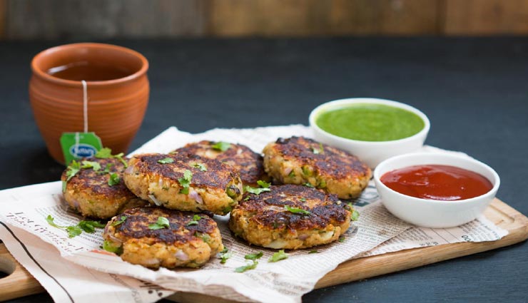 आलू पनीर टिक्की के साथ लें चाय की चुस्कियां #Recipe