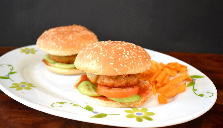 Recipe- Spicy Homemade Aloo Tikki Burger