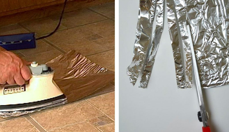 खाना पैक करने के अलावा एल्युमीनियम फॉयल के ये काम कर देंगे आपको हैरान household uses of aluminum foil,aluminum foil uses,home decor tips,aluminum foil