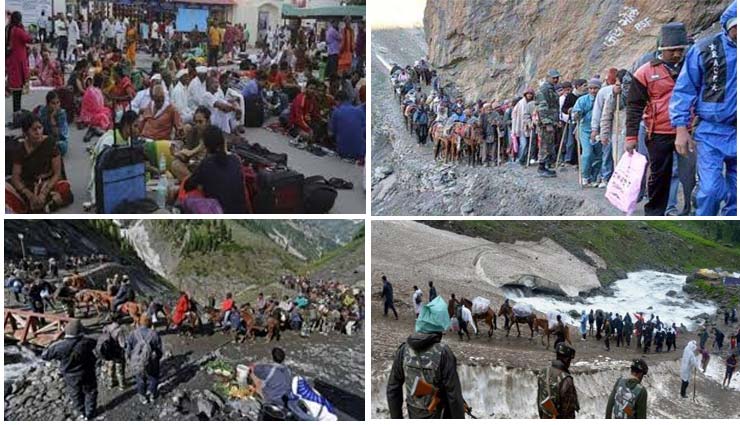 आतंकी हमले की आशंका के मद्देनजर रोकी गई अमरनाथ यात्रा, एडवाइजरी के बाद कश्मीर से लौटने लगे हैं तीर्थयात्री 