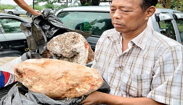 thailand,thailand fisherman,whae vomit,ambergris,weird news,what is ambergris