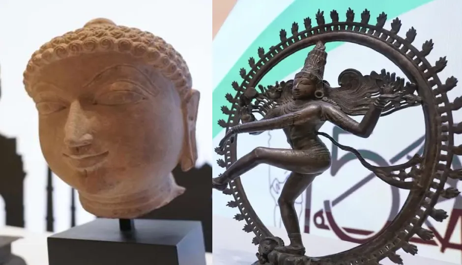 अमेरिका ने भारत को लौटाईं 650 से ज्यादा ऐतिहासिक धरोहरें, गणेश और बुद्ध प्रतिमाएं बनीं आकर्षण का केंद्र
