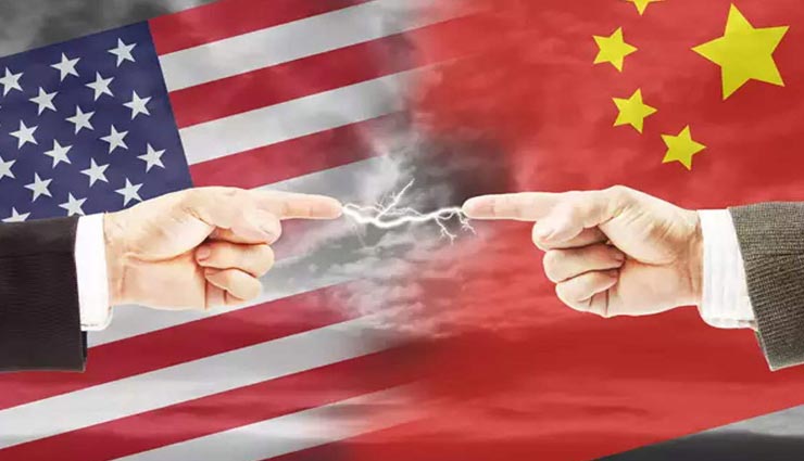 ट्रेड वॉर में तब्दील होती जा रही अमेरिका और चीन के बीच की तनातनी, पांच चीनी कंपनियों पर लगा प्रतिबंध