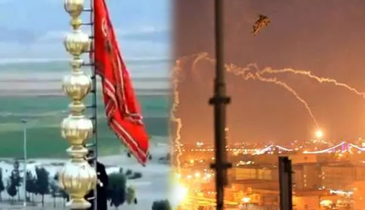 ईरान ने किया जंग का ऐलान, बगदाद में अमेरिकी दूतावास पर रॉकेट से हमला, 5 लोग घायल, मस्जिद पर फहराया लाल झंडा