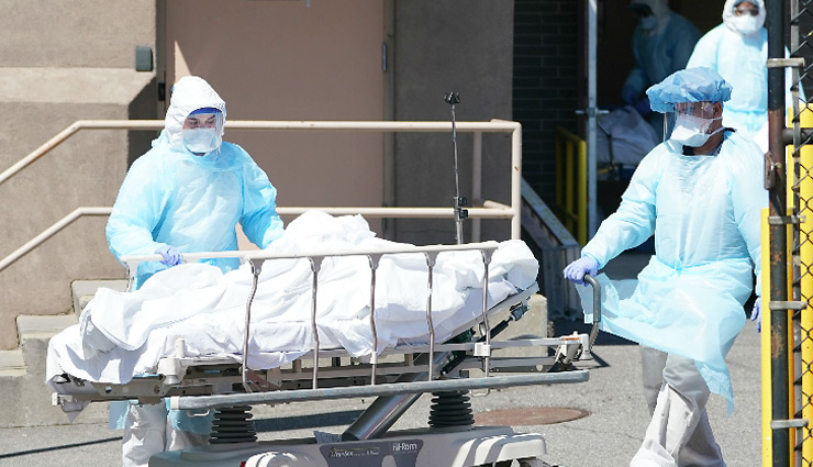 कोरोना वायरस से अमेरिका में 10,335 मौतें, न्यूयॉर्क में 4700 से ज्यादा की मौत