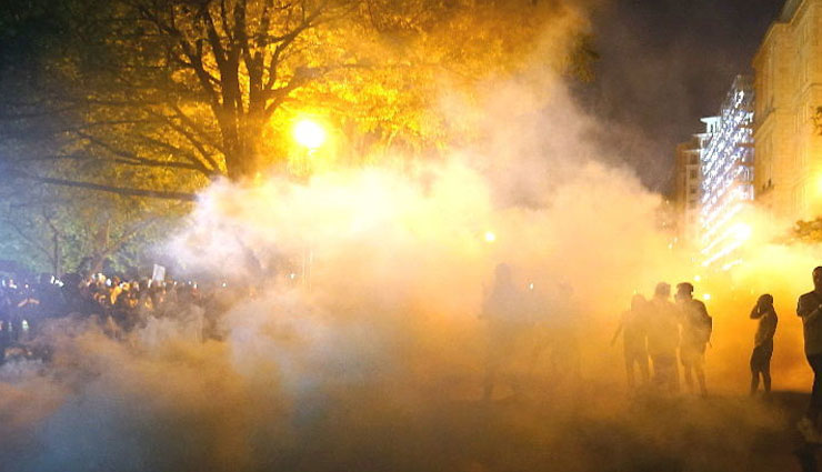 us,demonstration,trump,washington,whitehouse,protest,curfew,donald trump,white house bunker,world news