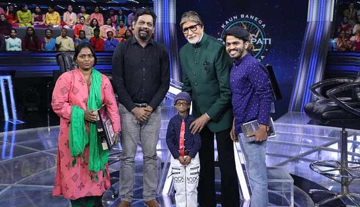 kaun banega crorepati,amitabh bachchan meets kid living with progeria,amitabh bachchan,entertainment news,13-year-old shreyash barmate