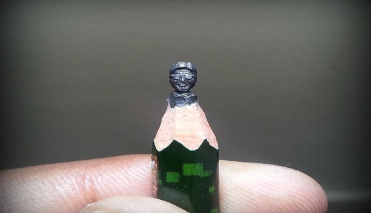 इस शख्स की अनूठी प्रतिभा की बढ़ाई कर चुके है अमिताभ बच्चन, चॉक को तराशकर बनाते हैं बेहतरीन स्कल्पचर weird news,weird art,sculpture by chalk,banglore engineer,sachin sanghe,amitabh bachchan