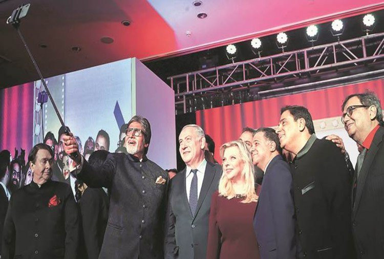 benjamin netanyahu,amitabh bachchan,israel pm,bollywood,entertainment
