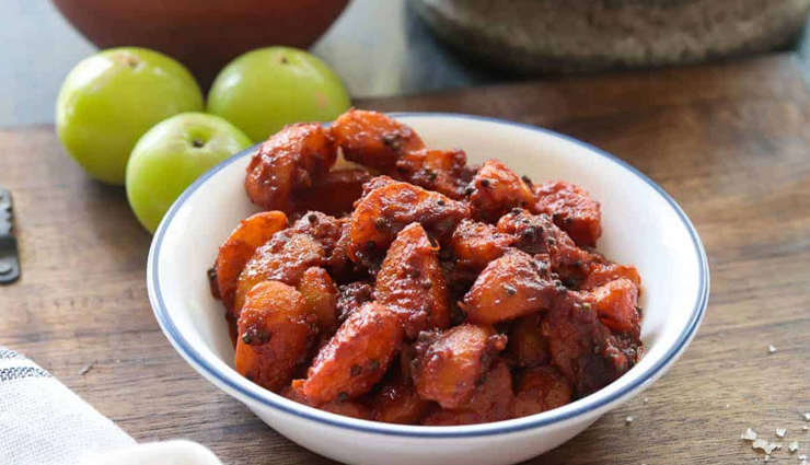 Recipe- Winter Special Instant Amla Pickle