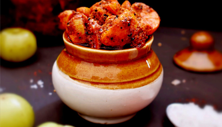 Recipe - Instant and Healthy Amla Pickle