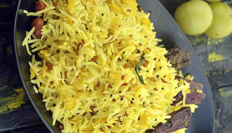 amla rice,nellikai sadam,popular rice presentation of south india,rice dish,hunger struck,food