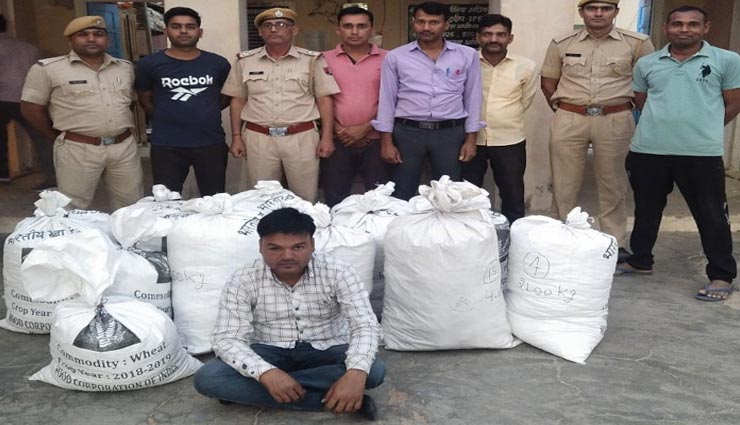 सीकर : नशे के खिलाफ मिली बड़ी कामयाबी, 263 किलो गांजे के साथ पकड़ा गया आरोपी