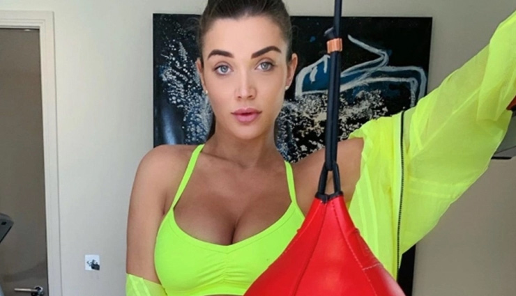 6 months pregnant Amy Jackson is rocking the gym for good