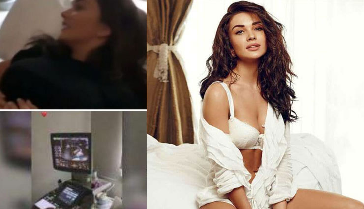 प्रेग्नेंट एमी जैक्सन ने दिखाई जन्म से पहले ही बच्चे की पहली झलक, देखे वीडियो