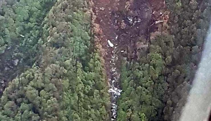 लापता विमान AN-32 के मलबे की सामने आई पहली तस्वीर, 3 जून को हुआ था लापता, 13 लोग थे सवार