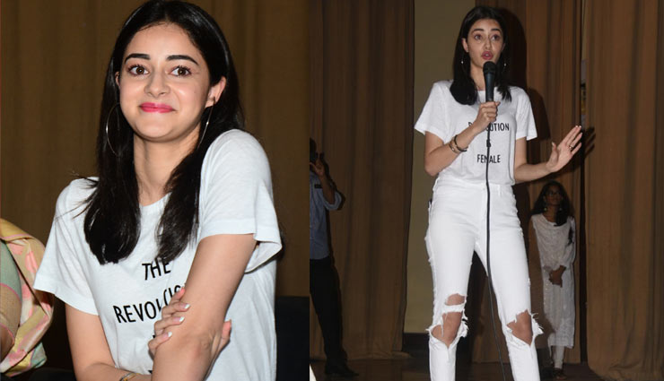 ananya pandey,so postive campaign,ananya pandey on social media,ananya pandey films,ananya pandey in lucknow,ananya pandey,pati patni aur woh,ananya pandey news in hindi,entertainment,bollywood news in hindi
