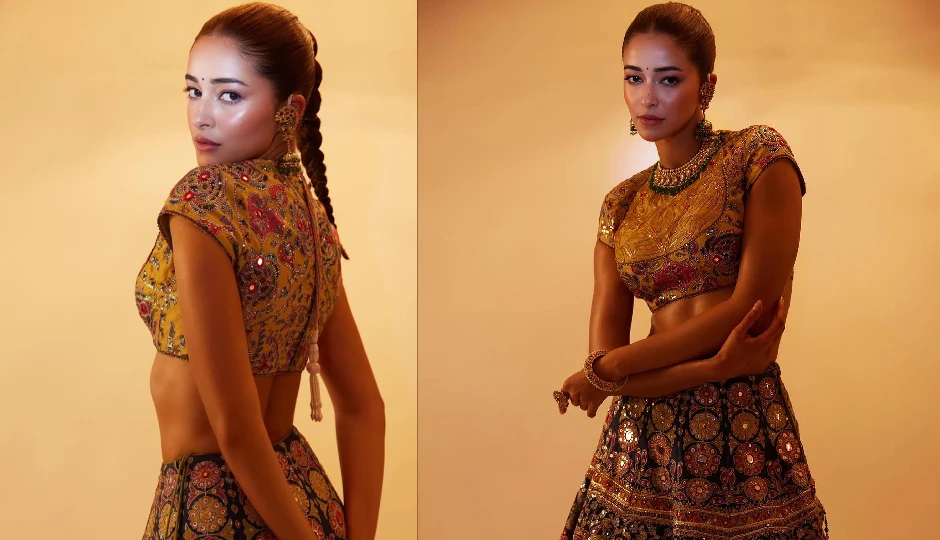 अनन्या पांडे का मेहंदी लुक बना चर्चा का विषय, लहंगा चोली में बिखेरी पारंपरिक खूबसूरती