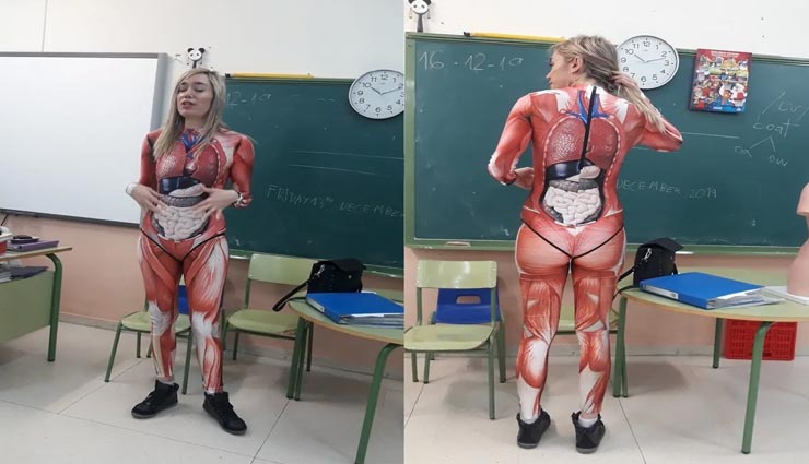 बच्चों को बढ़ाने के चक्कर टीचर बन गई कंकाल, देखकर आप भी रह जाएंगे हैरान