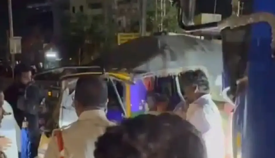 आंध्र प्रदेश में भीषण सड़क हादसा, बस की टक्कर से ऑटो सवार 7 लोगों की मौत