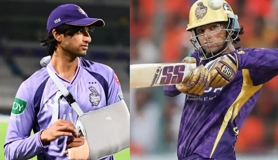KKR को बड़ा झटका, अंगकृष रघुवंशी चोट के कारण IPL 2026 से बाहर – टीम की प्लेऑफ उम्मीदों को धक्का KKR को बड़ा झटका, अंगकृष रघुवंशी चोट के कारण IPL 2026 से बाहर – टीम की प्लेऑफ उम्मीदों को धक्का
