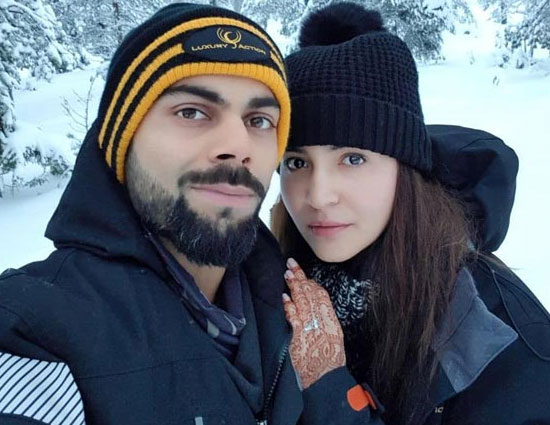 अनुष्का-विराट के हनीमून की पहली तस्वीर आई सामने, देखे...