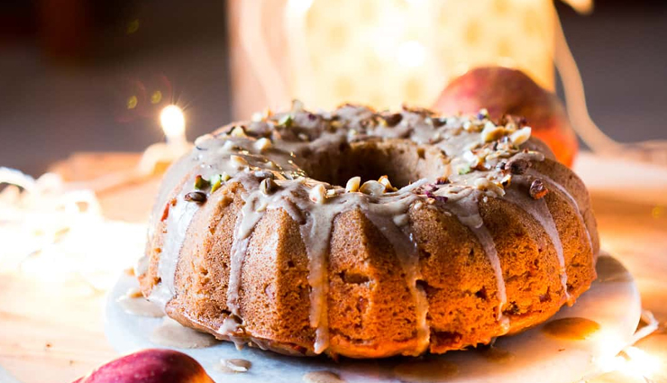 Recipe- Amazing Eggless Apple Bundt Cake
